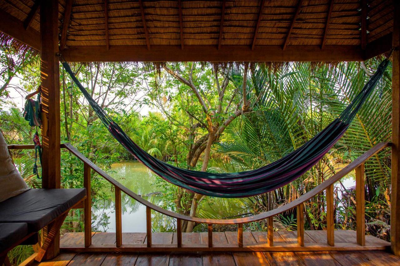 Retro Kampot Guesthouse Dış mekan fotoğraf